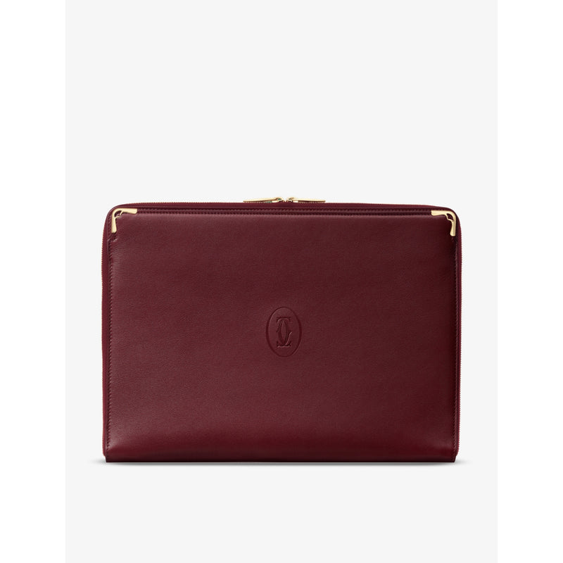 Cartier Must de Cartier leather portfolio bag (British brand)