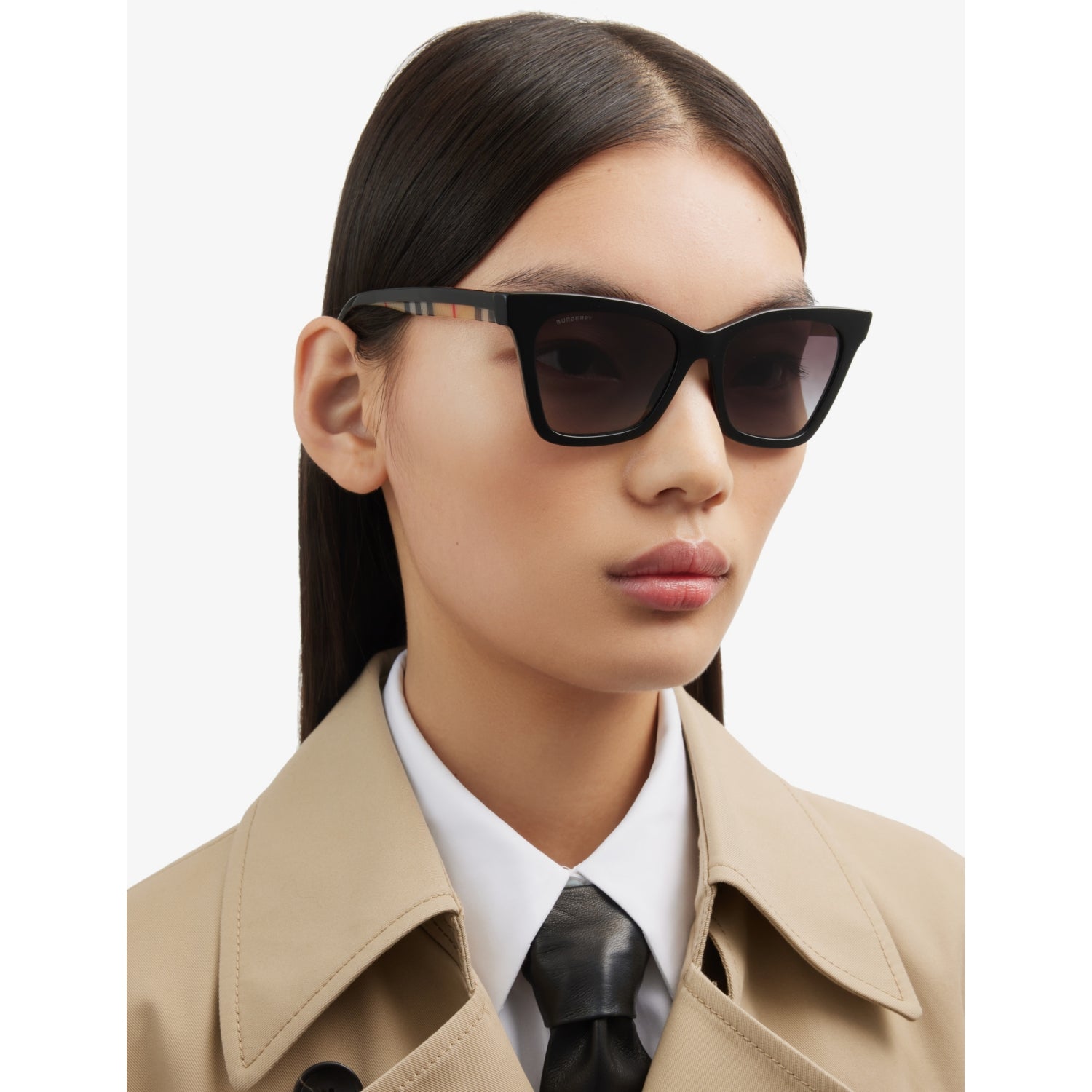 Burberry sunglasses irregular acetate 53mm - British product