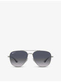 Ray-Ban aviator sunglasses metal frame polarised (British brand)