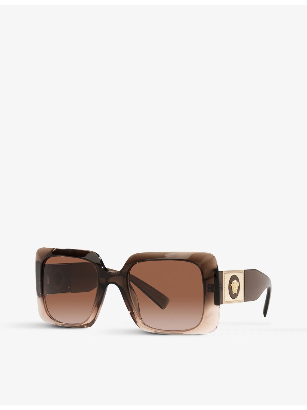 Versace VE4405 square acetate sunglasses, imported from the UK