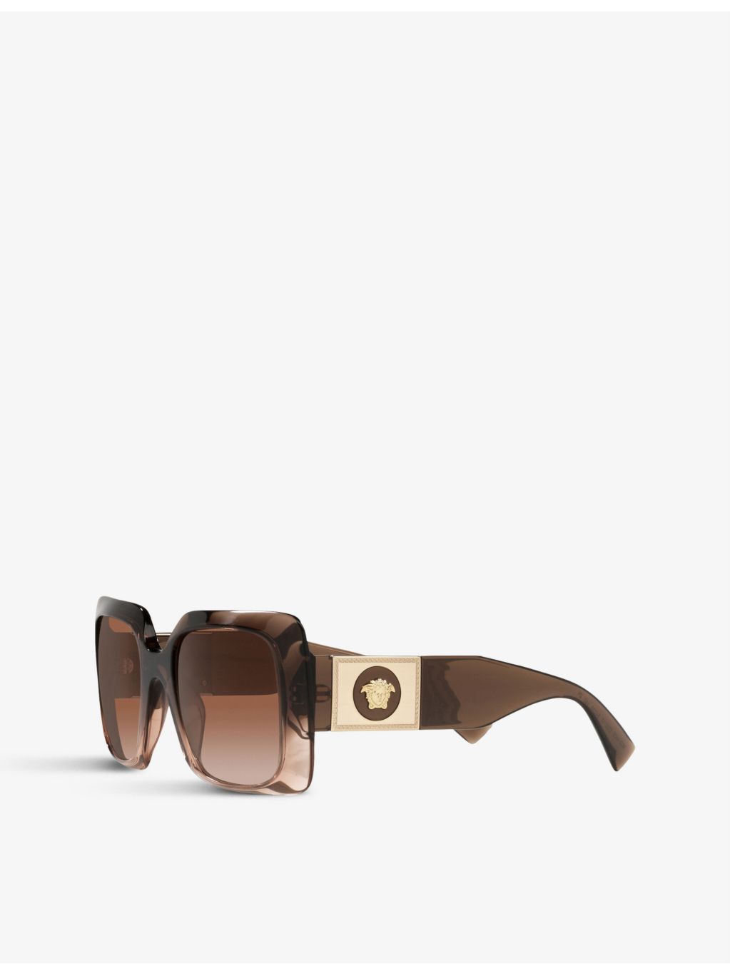Versace VE4405 square acetate sunglasses, imported from the UK