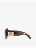 Versace VE4405 square acetate sunglasses, imported from the UK