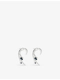 Shaun Leane Hooked Pearl large sterling silver earrings (British brand)