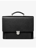 Aspinal of London pebbled leather messenger bag, UK version