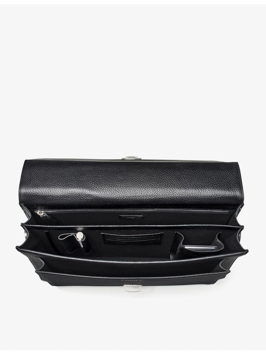Aspinal of London pebbled leather messenger bag, UK version