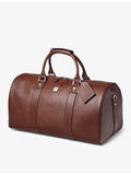 Aspinal of London Boston grained-leather duffle bag, UK version