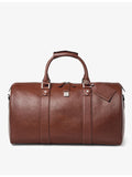 Aspinal of London Boston grained-leather duffle bag, UK version