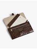 Aspinal of London leather travel wallet - British product