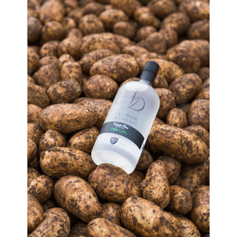 Colwith Farm Aval Dor Cornish dry gin 700ml, imported from the UK