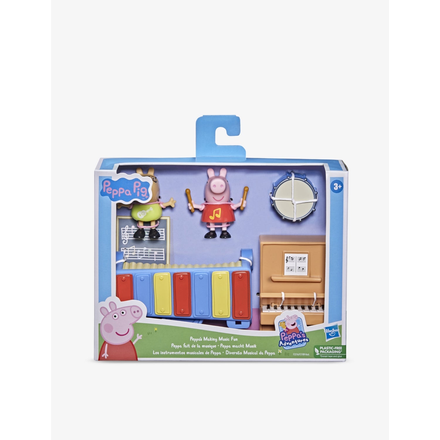 Peppa Pig toy assortment with Music Fun and playground set (British brand)