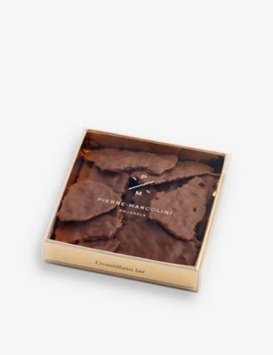 Pierre Marcolini milk chocolate croustillants 110g, imported from the UK
