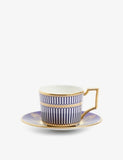 Wedgwood bone china Anthemion espresso cup and saucer 80ml, UK version