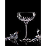 Waterford Lismore Essence crystal champagne glasses set of two (British brand)