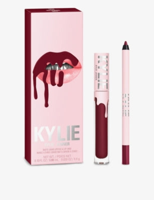 Kylie Cosmetics matte lip kit with lip liner, imported from the UK