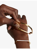 Monica Vinader 18ct yellow-gold vermeil sterling silver bracelet - British product