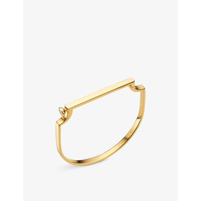 selfridges Monica Vinader Signature 18ct Yellow-Gold Vermeil Plated Sterling-Silver Bracelet- Buy online at McGrocer