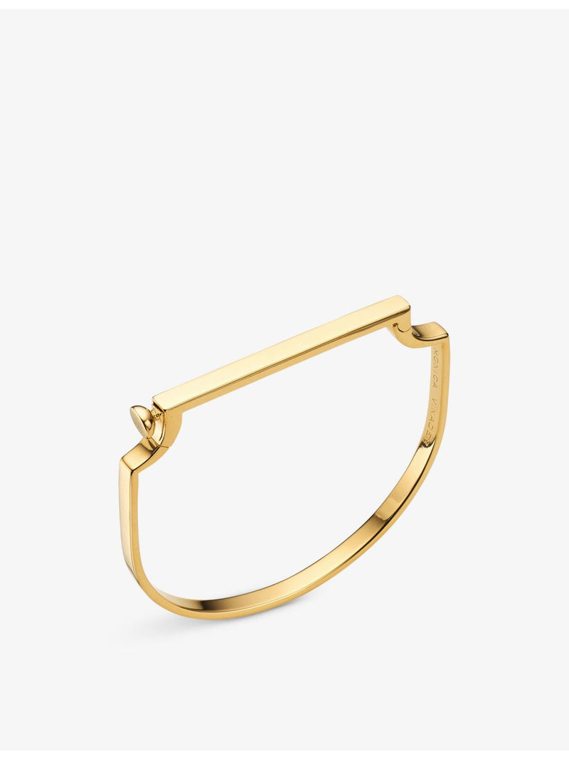 Monica Vinader 18ct yellow-gold vermeil sterling silver bracelet - British product