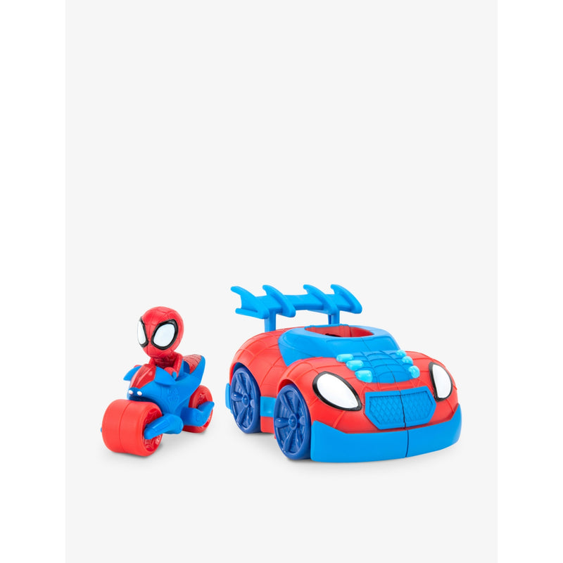 Marvel Spidey 2-in-1 playset with vehicle and motorbike (British brand)
