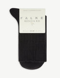 Falke Bedsock Ribbed Knitted Wool-Blend Socks