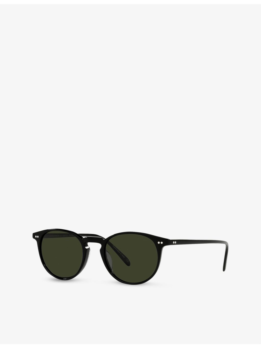 Oliver Peoples Riley Sun acetate round sunglasses, imported from the UK