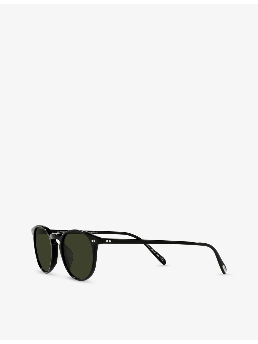 Oliver Peoples Riley Sun acetate round sunglasses, imported from the UK