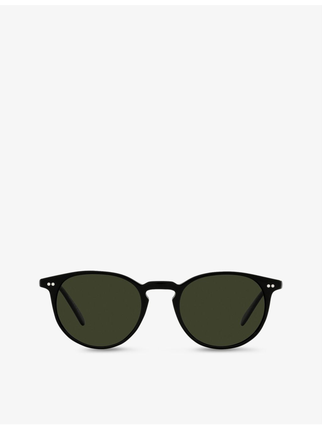 Oliver Peoples Riley Sun acetate round sunglasses, imported from the UK