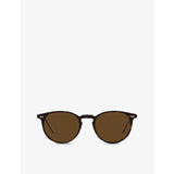 Oliver Peoples Riley Sun acetate round sunglasses, imported from the UK