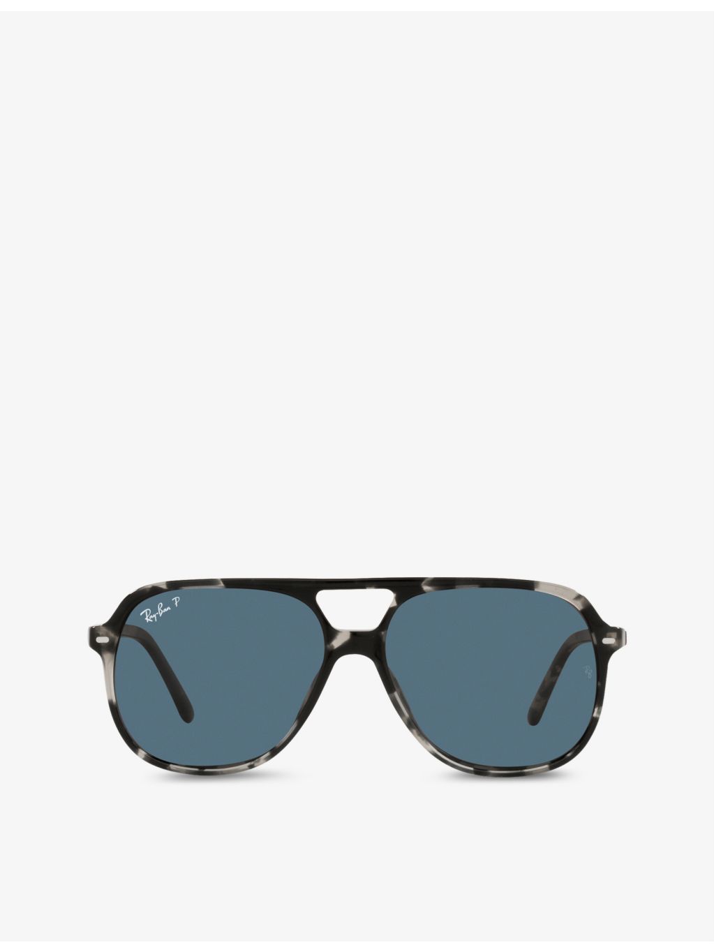 Ray-Ban RB2198 square aviator sunglasses tortoise frame, UK version