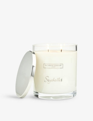 The White Company Seychelles Indulgence scented candle 2kg, UK version