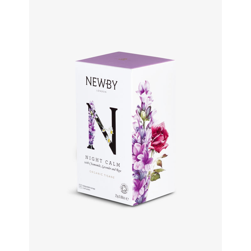 Newby Teas Night Calm herbal tea 25 teabags (British brand)