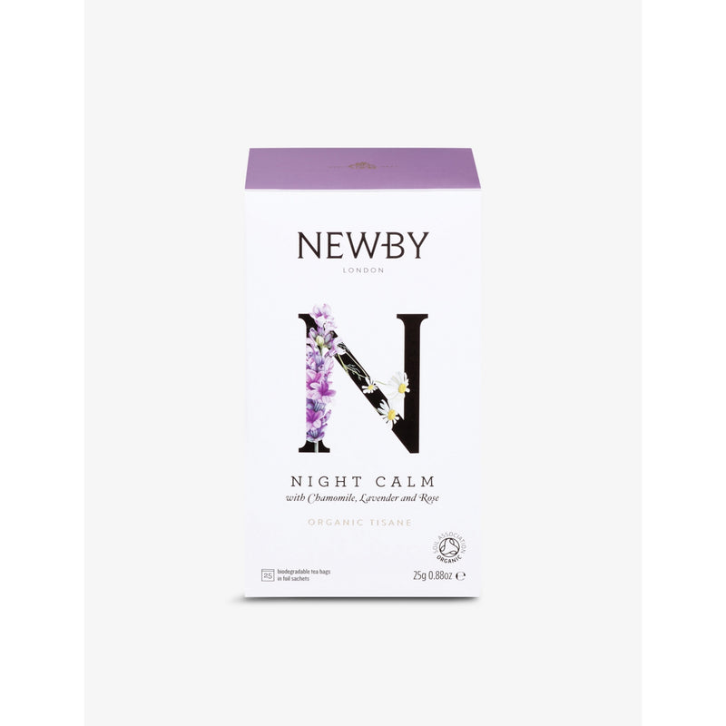 Newby Teas Night Calm herbal tea 25 teabags (British brand)
