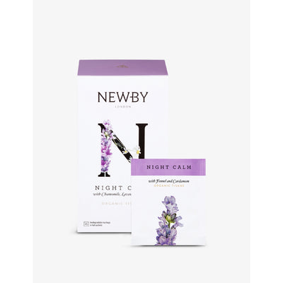 selfridges Newby Teas Night Calm Herbal Tea Bags 25 Count 37.5g- Buy online at McGrocer