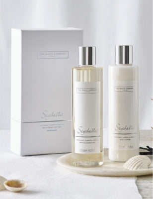 selfridges The White Company Seychelles Bath and Body Gift Set- Buy online at McGrocer