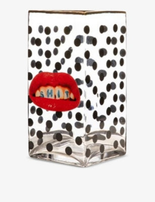 Seletti glass vase TOILETPAPER 30cm - British product