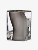 Seletti Two Of Spades glass vase 14cm, UK version
