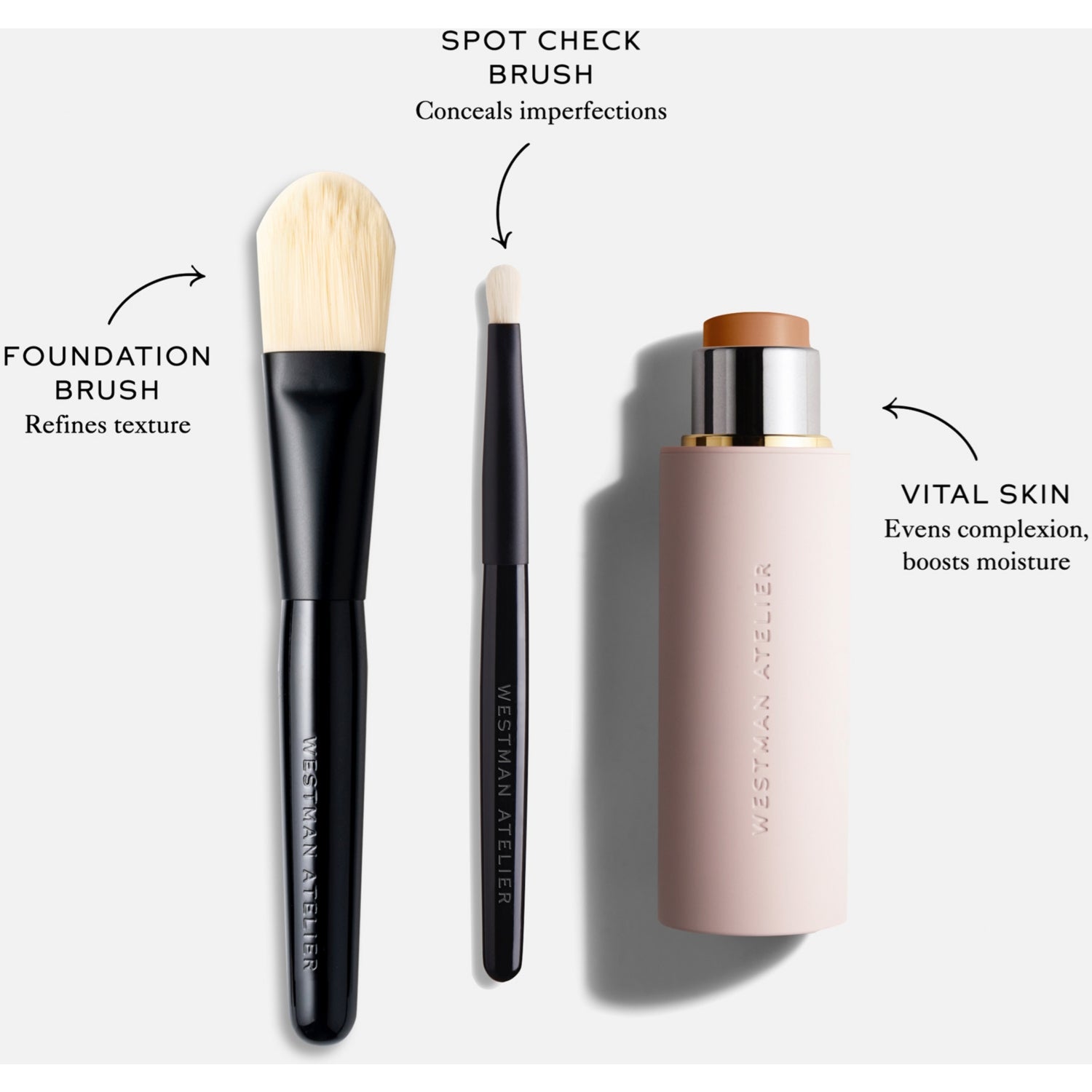 Westman Atelier foundation stick 9g, imported from the UK