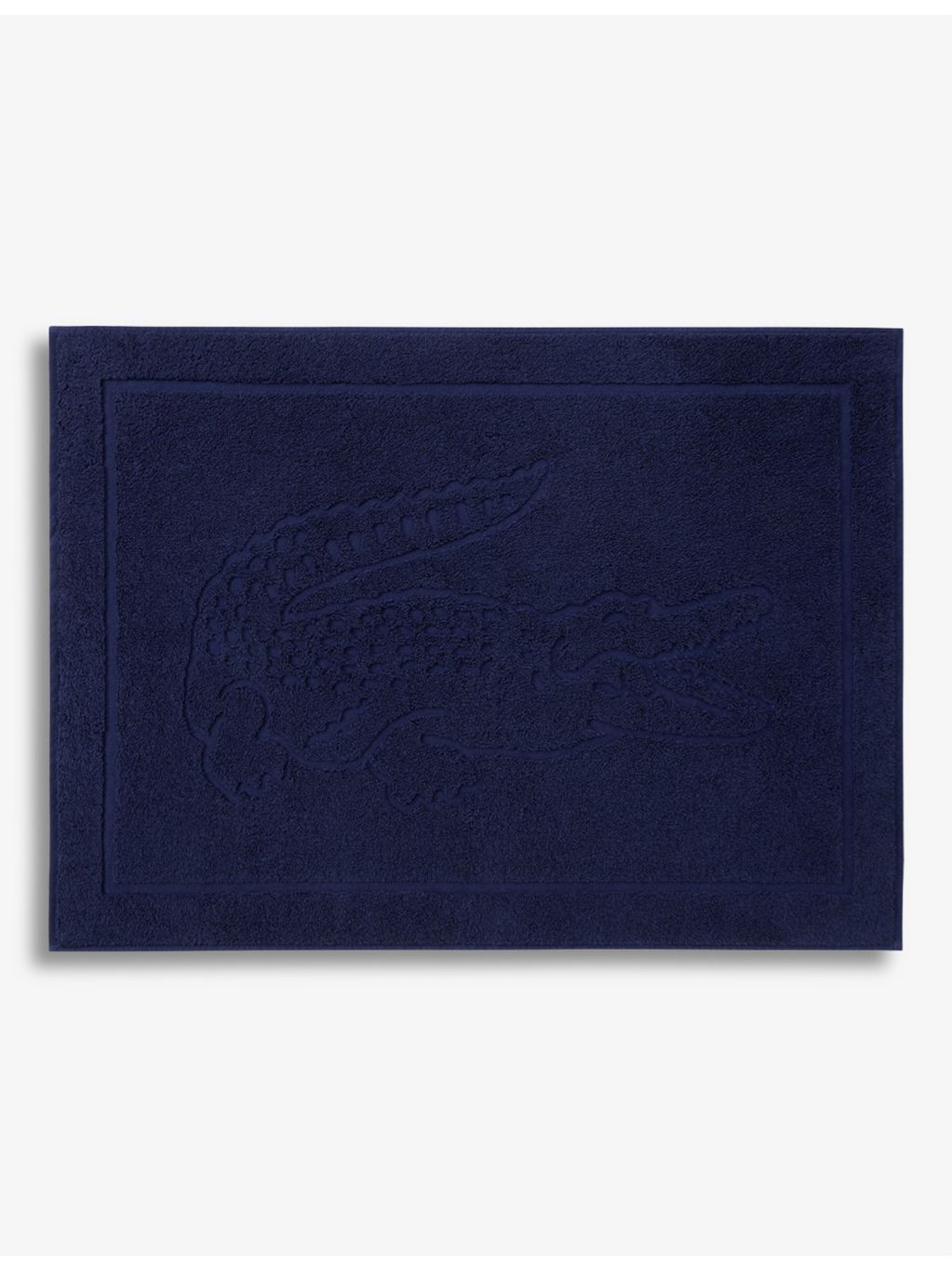 Lacoste cotton bath mat 55cm x 80cm - British product
