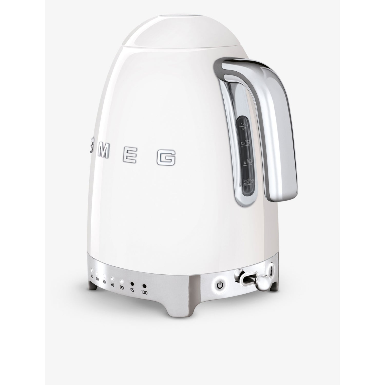 Smeg variable temperature stainless-steel kettle 1.7L (British brand)