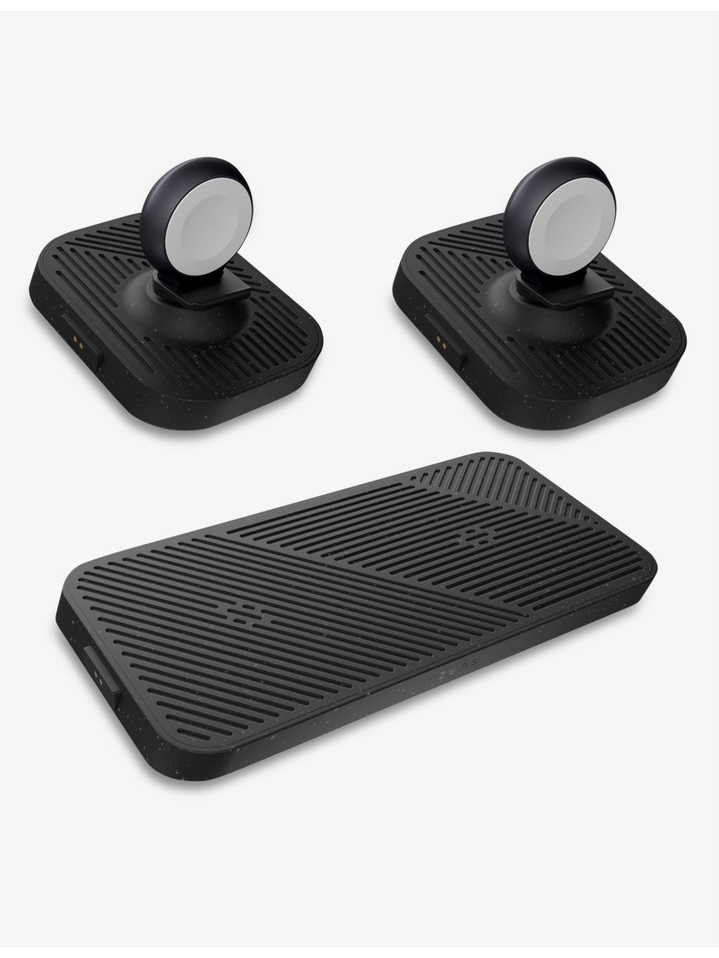 Modular charging station with Apple Watch extension, imported from the UK