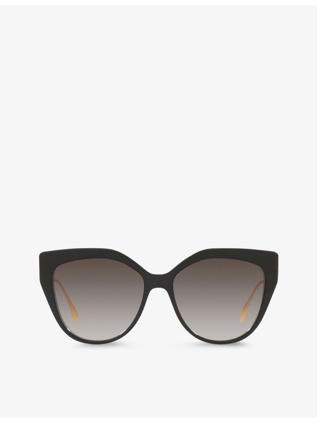 Fendi cat-eye acetate and metal sunglasses, imported from the UK