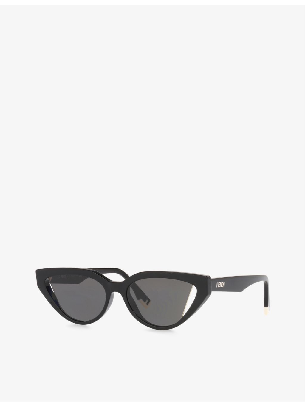 Fendi cat-eye acetate sunglasses tortoiseshell, imported from the UK
