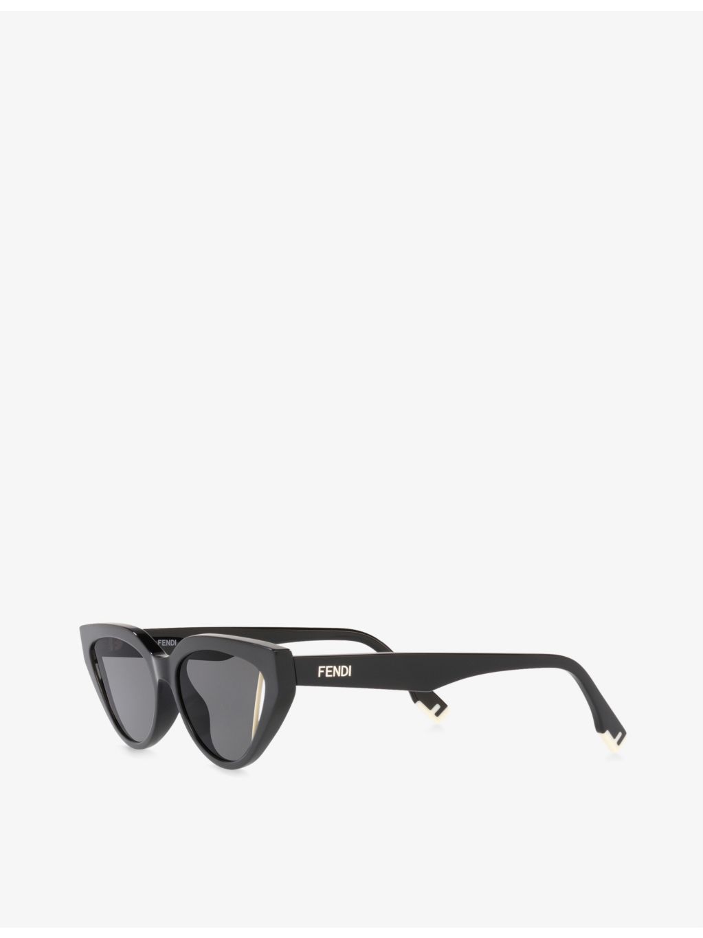 Fendi cat-eye acetate sunglasses tortoiseshell, imported from the UK