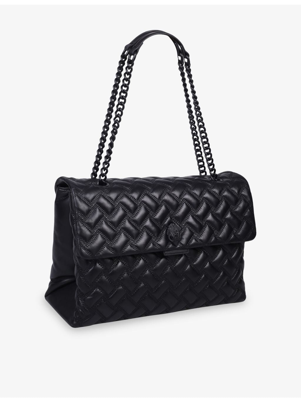 Kurt Geiger London XXL Kensington Drench leather shoulder bag (British brand)