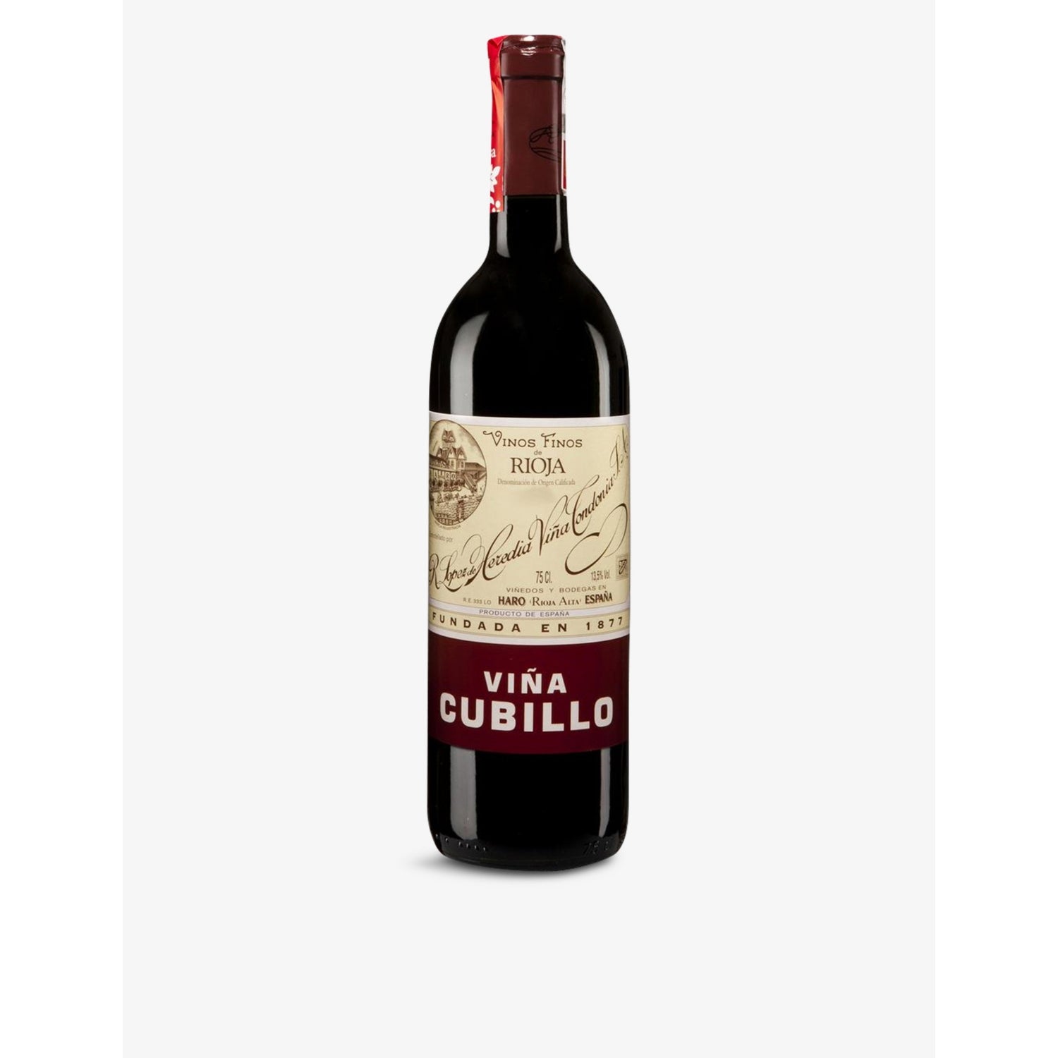 R. Lopez de Heredia Rioja red wine 2012 750ml (British brand)