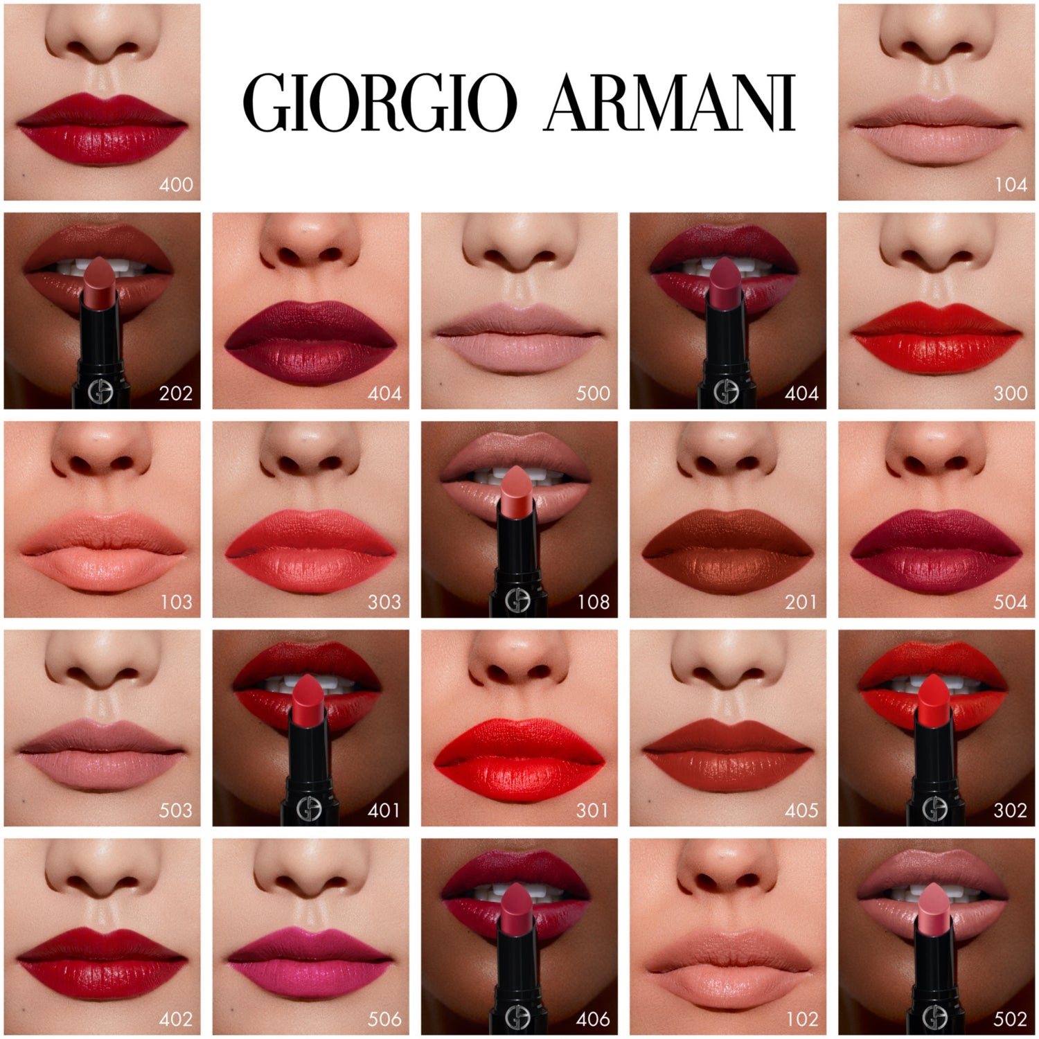 Giorgio Armani Lip Power lipstick 3.1g (British brand)