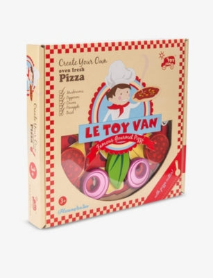 Le Toy Van wooden pizza set 20cm, UK version