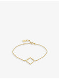 With Love Darling vermeil bracelet with cubic zirconia, imported from the UK