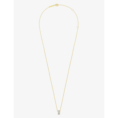 selfridges Boucheron Quatre Radiant Edition 18ct Yellow Gold and Diamond Pendant Necklace- Buy online at McGrocer