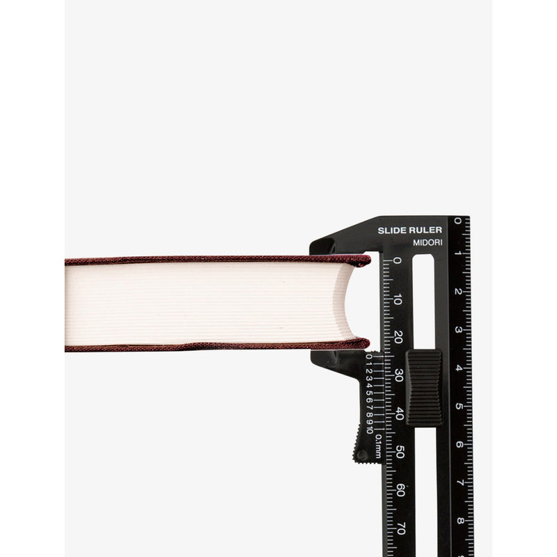 Midori thickness-measuring ruler 16cm plastic (British brand)