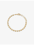 Astley Clarke gold-plated sterling silver green agate tennis bracelet, UK version